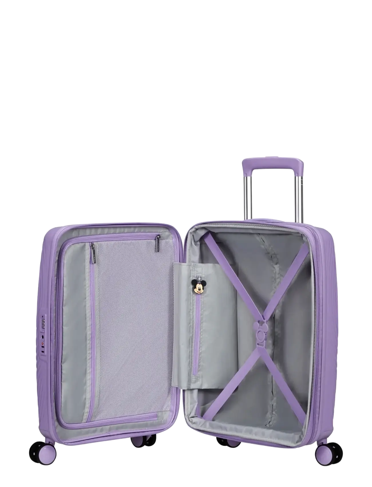 American Tourister - MICKEY MAGIC-SPINNER 55/20 EXP TSA - reisikohvrid lastele - mickey soft lilac - 3