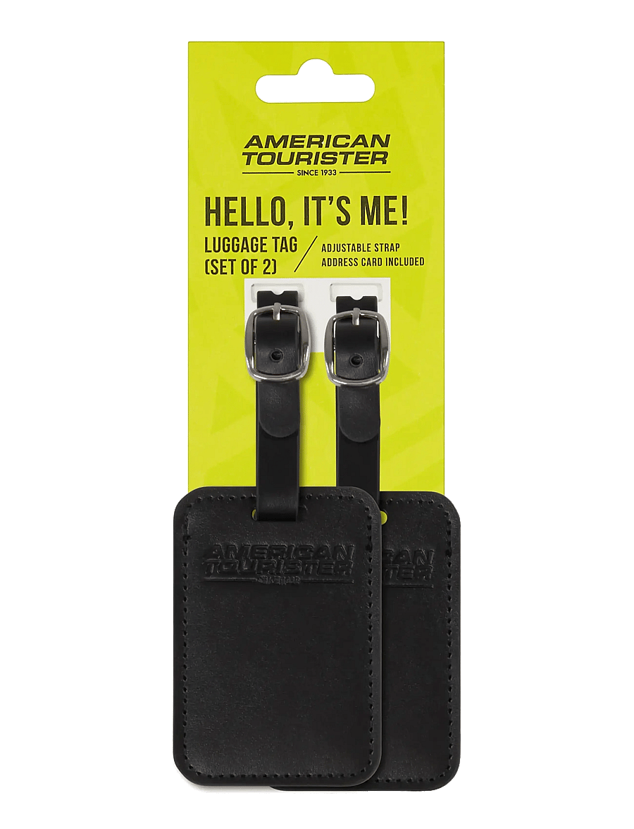 American Tourister - TA LUGGAGE TAG X2 - kofferanhänger - black - 0