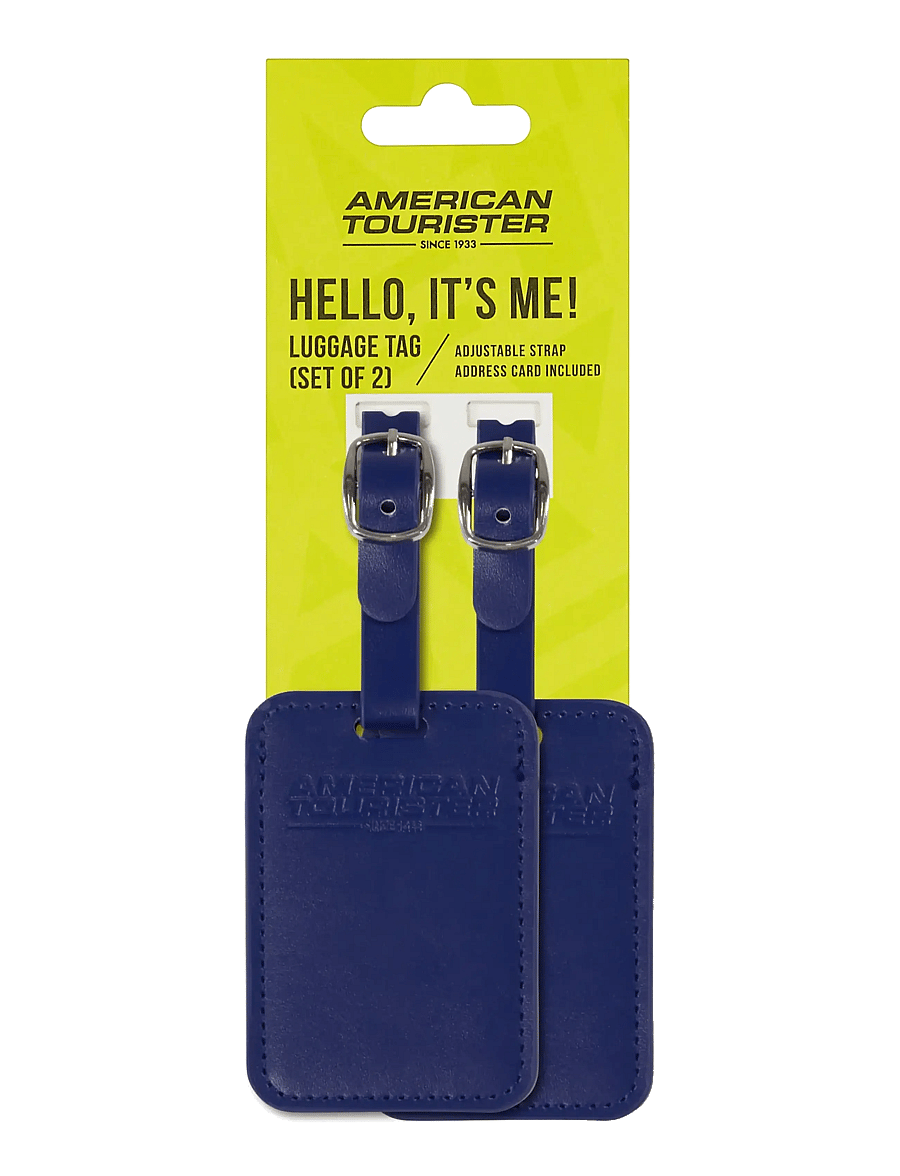 American Tourister - TA LUGGAGE TAG X2 - kofferanhänger - dark blue - 0