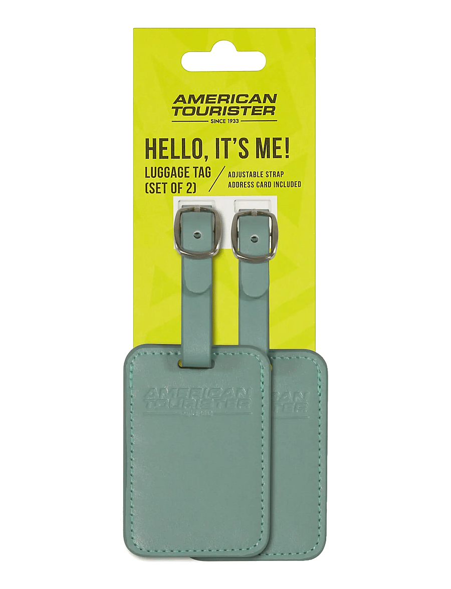 American Tourister - TA LUGGAGE TAG X2 - gepäckanhänger - iceberg green - 0
