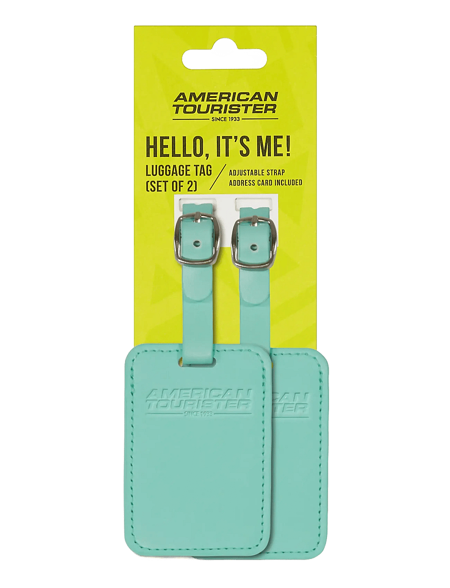 American Tourister - TA LUGGAGE TAG X2 - kofferanhänger - jelly mint - 0