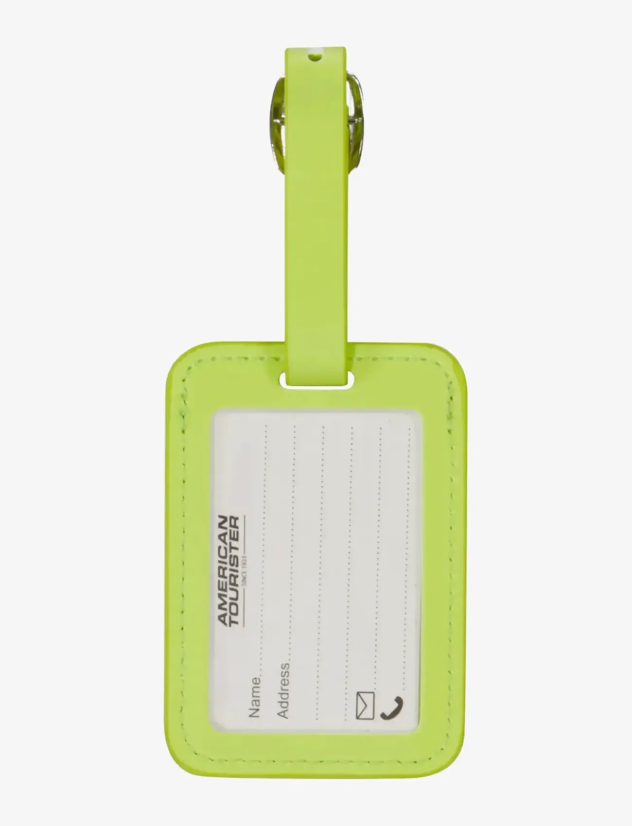 American Tourister - TA LUGGAGE TAG X2 - shoppa efter tillfälle - light lime - 2