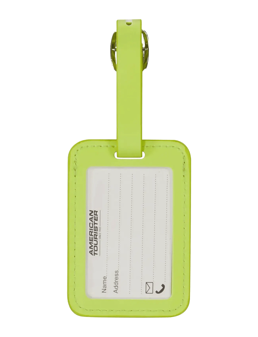 American Tourister - TA LUGGAGE TAG X2 - kofferanhänger - light lime - 2