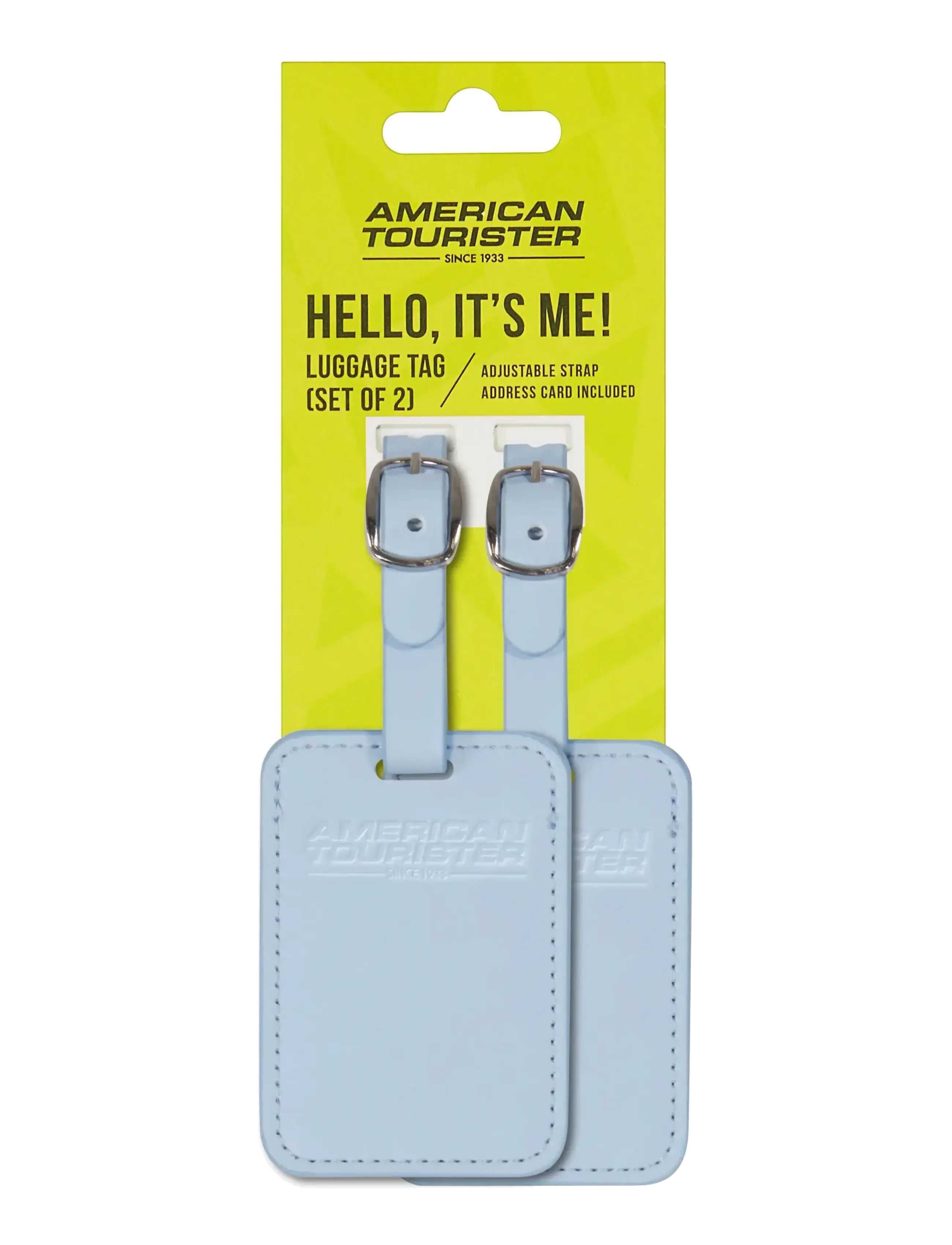 American Tourister TA LUGGAGE TAG X2 - American Tourister - NEPTUNE BLUE / blue