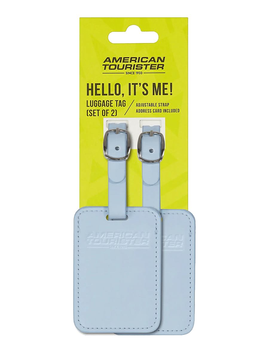 American Tourister - TA LUGGAGE TAG X2 - kofferanhänger - neptune blue - 0