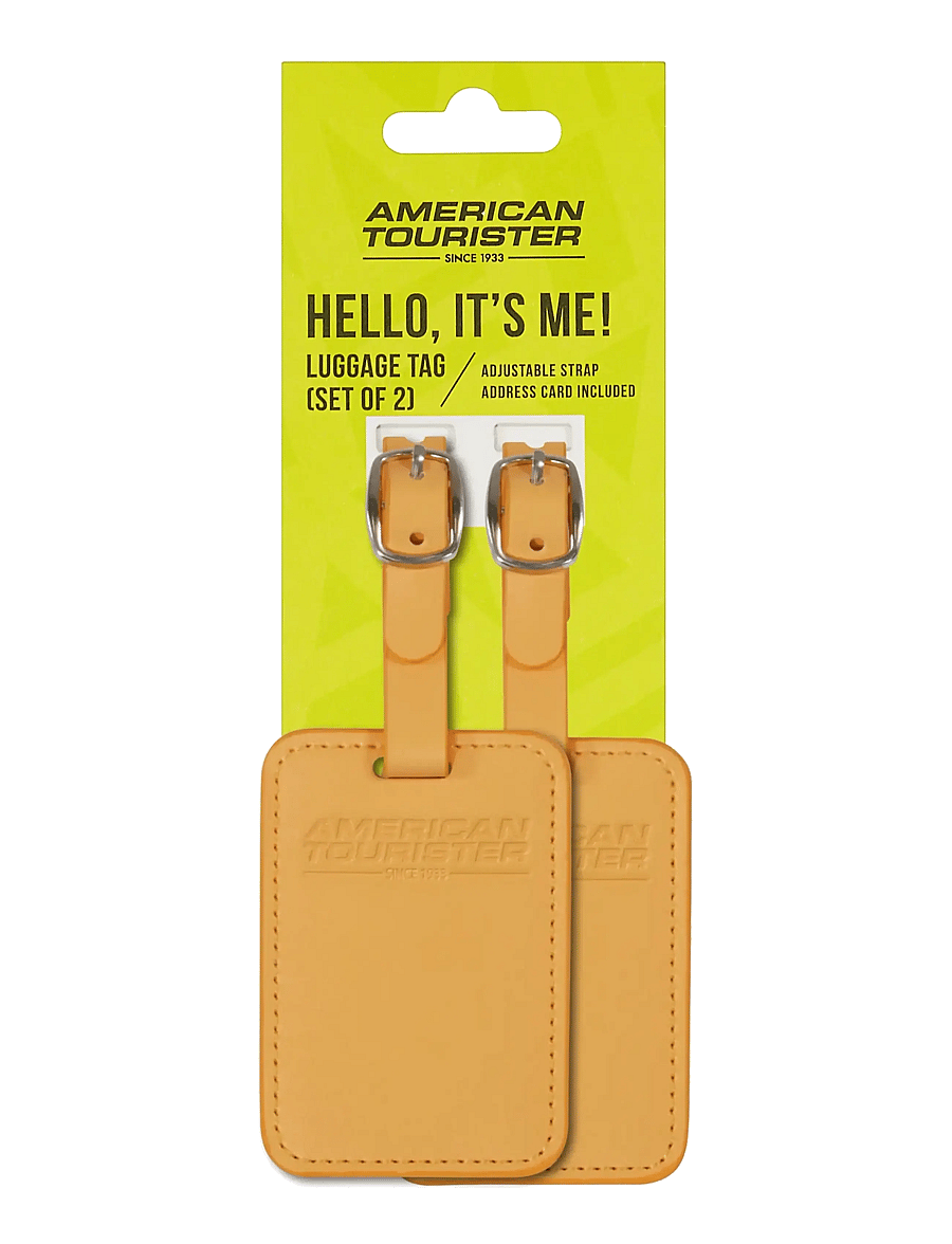 American Tourister - TA LUGGAGE TAG X2 - kofferanhänger - papaya pop - 0
