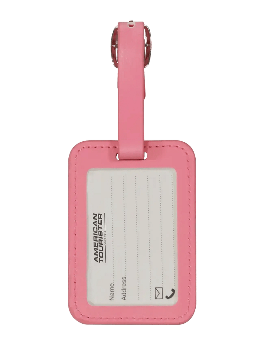 American Tourister - TA LUGGAGE TAG X2 - kofferanhänger - pink glitch - 3