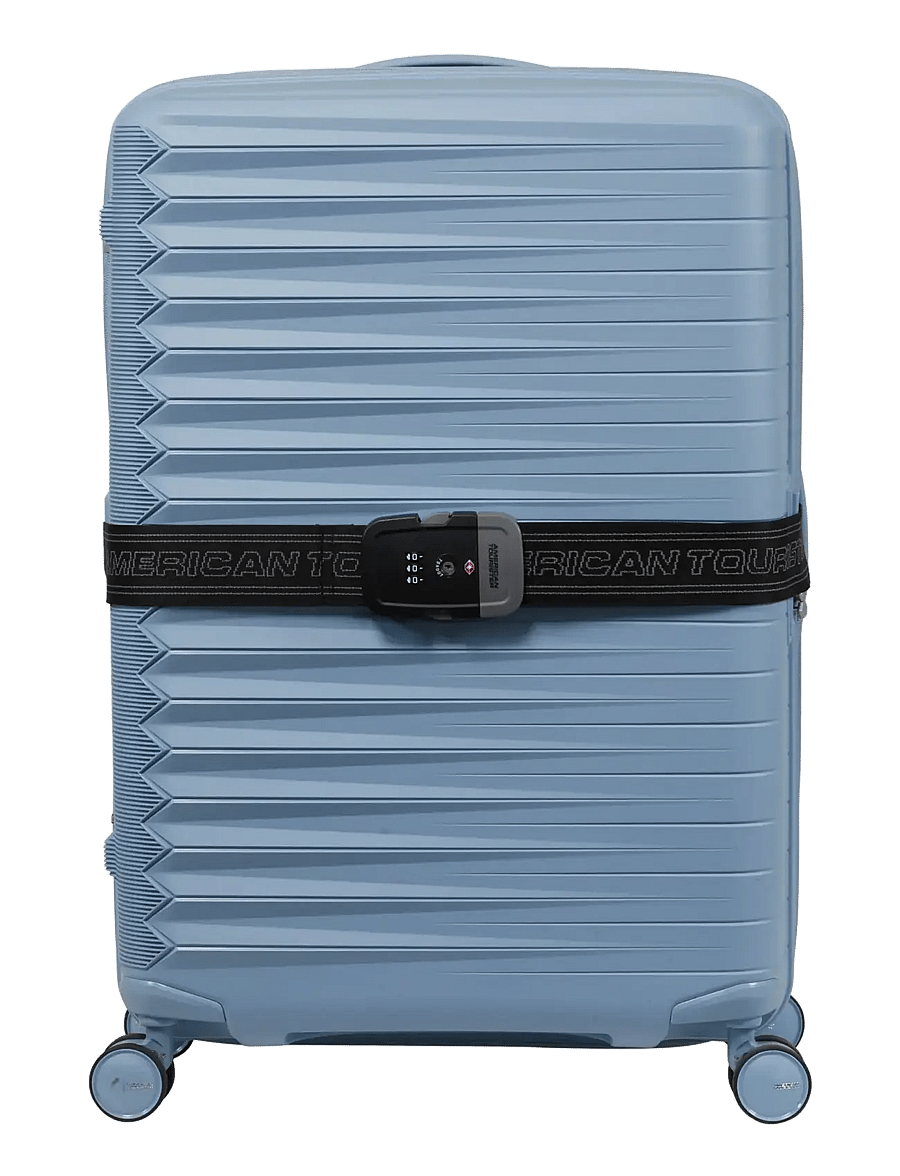 American Tourister - TA LUGGAGE BELT TSA - bagagelåse - black/grey - 1