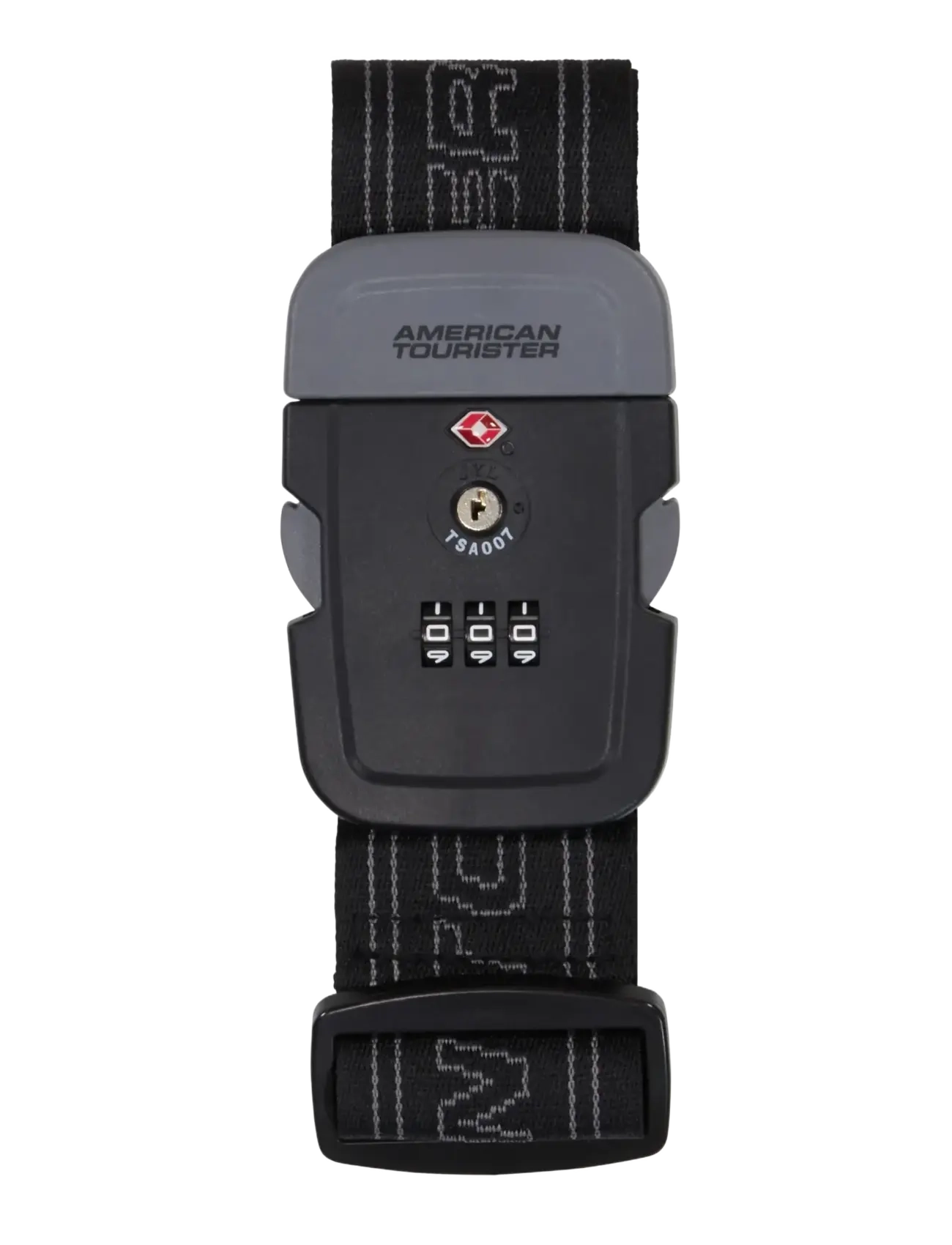 American Tourister - TA LUGGAGE BELT TSA - bagagelåse - black/grey - 3