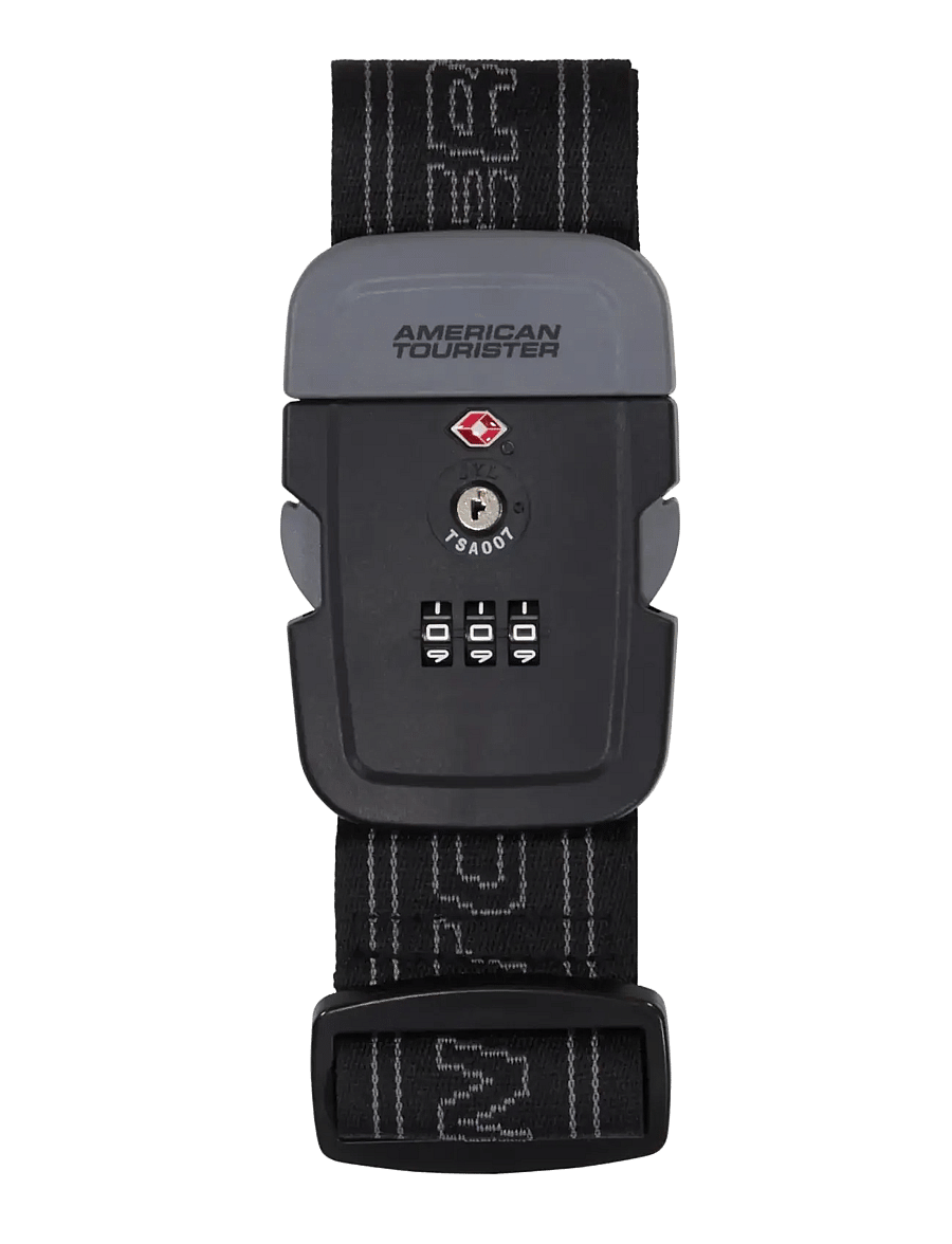 American Tourister - TA LUGGAGE BELT TSA - bagagelåse - black/grey - 3
