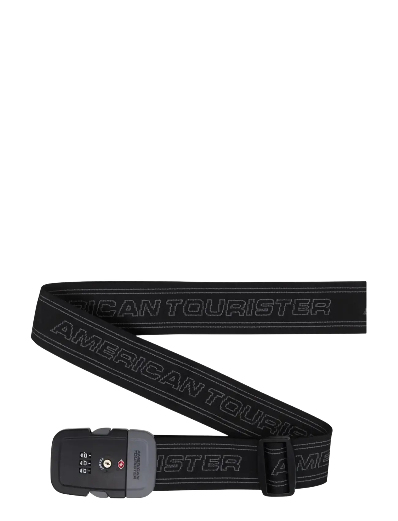 American Tourister - TA LUGGAGE BELT TSA - bagagelåse - black/grey - 4