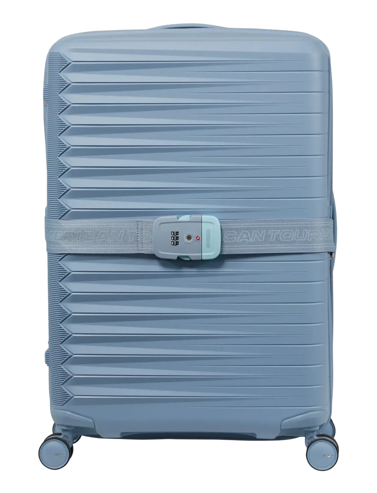 American Tourister - TA LUGGAGE BELT TSA - reselås - stone blue/blue - 1