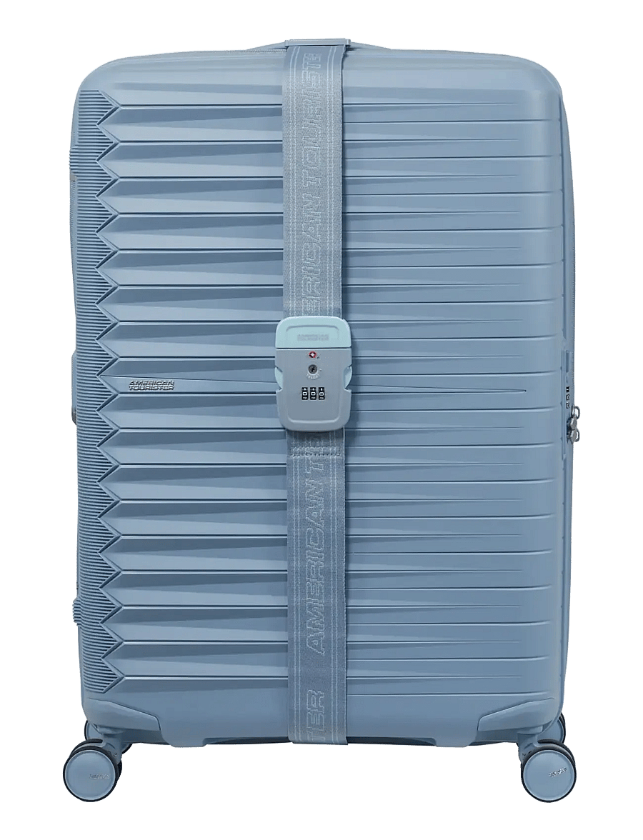 American Tourister - TA LUGGAGE BELT TSA - reselås - stone blue/blue - 2