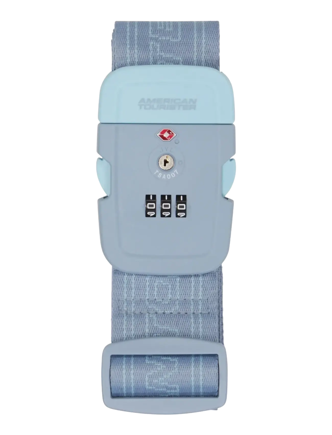 American Tourister - TA LUGGAGE BELT TSA - reselås - stone blue/blue - 3