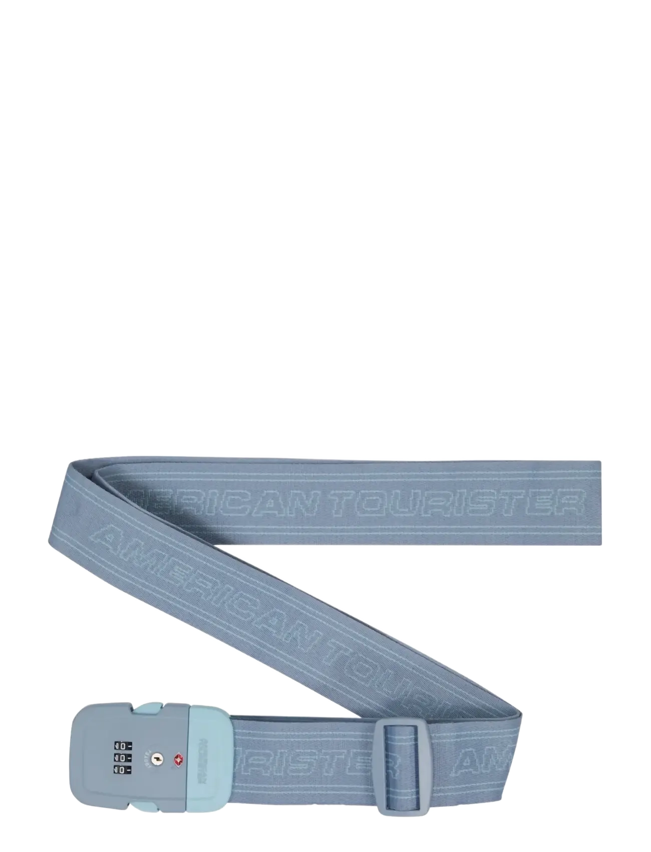 American Tourister - TA LUGGAGE BELT TSA - reselås - stone blue/blue - 4