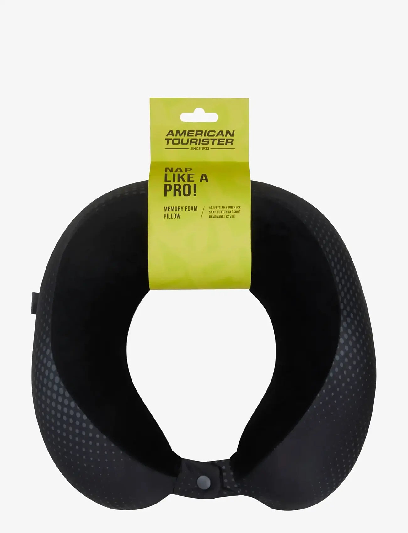 American Tourister - TRAVEL PILLOW MEMORYFOAM - shoppa efter tillfälle - black/grey - 0