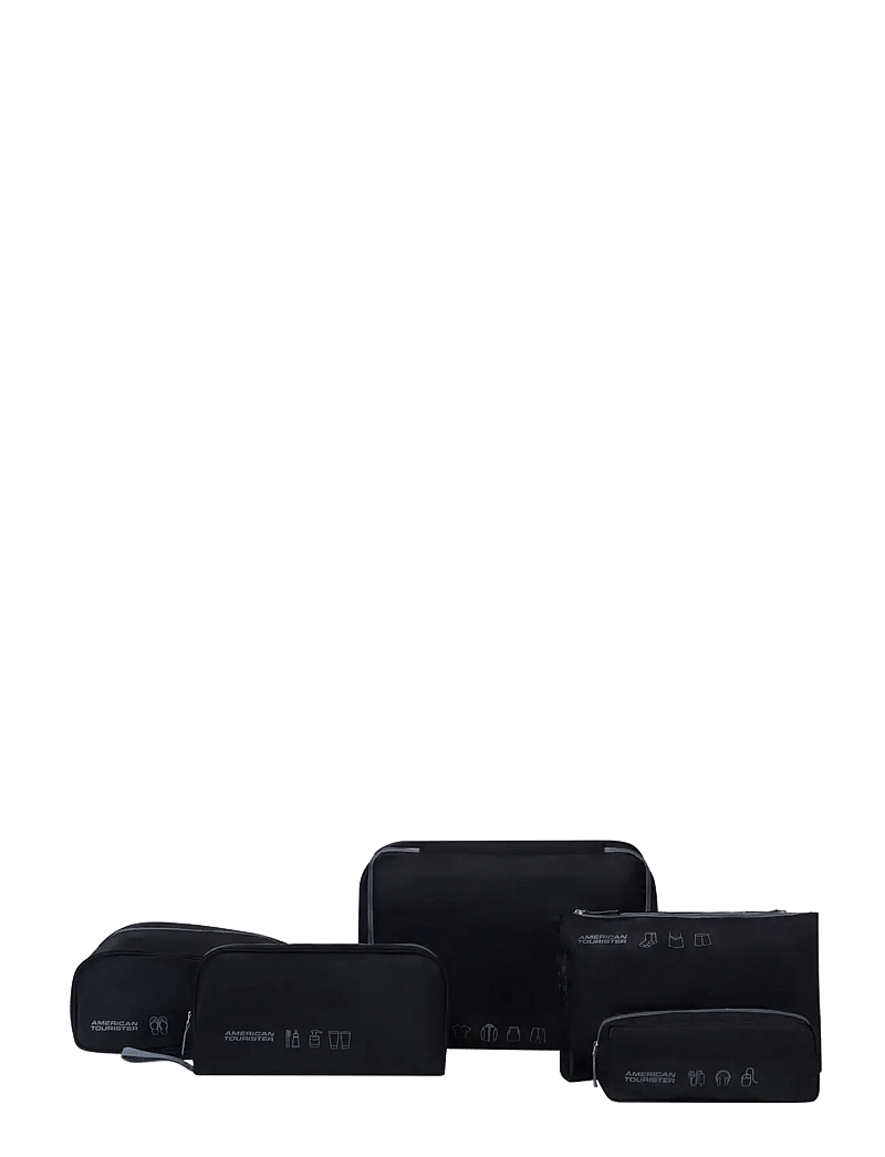 American Tourister - PACKING ORGANIZERS 5PCS - nach anlass kaufen - black/grey - 1