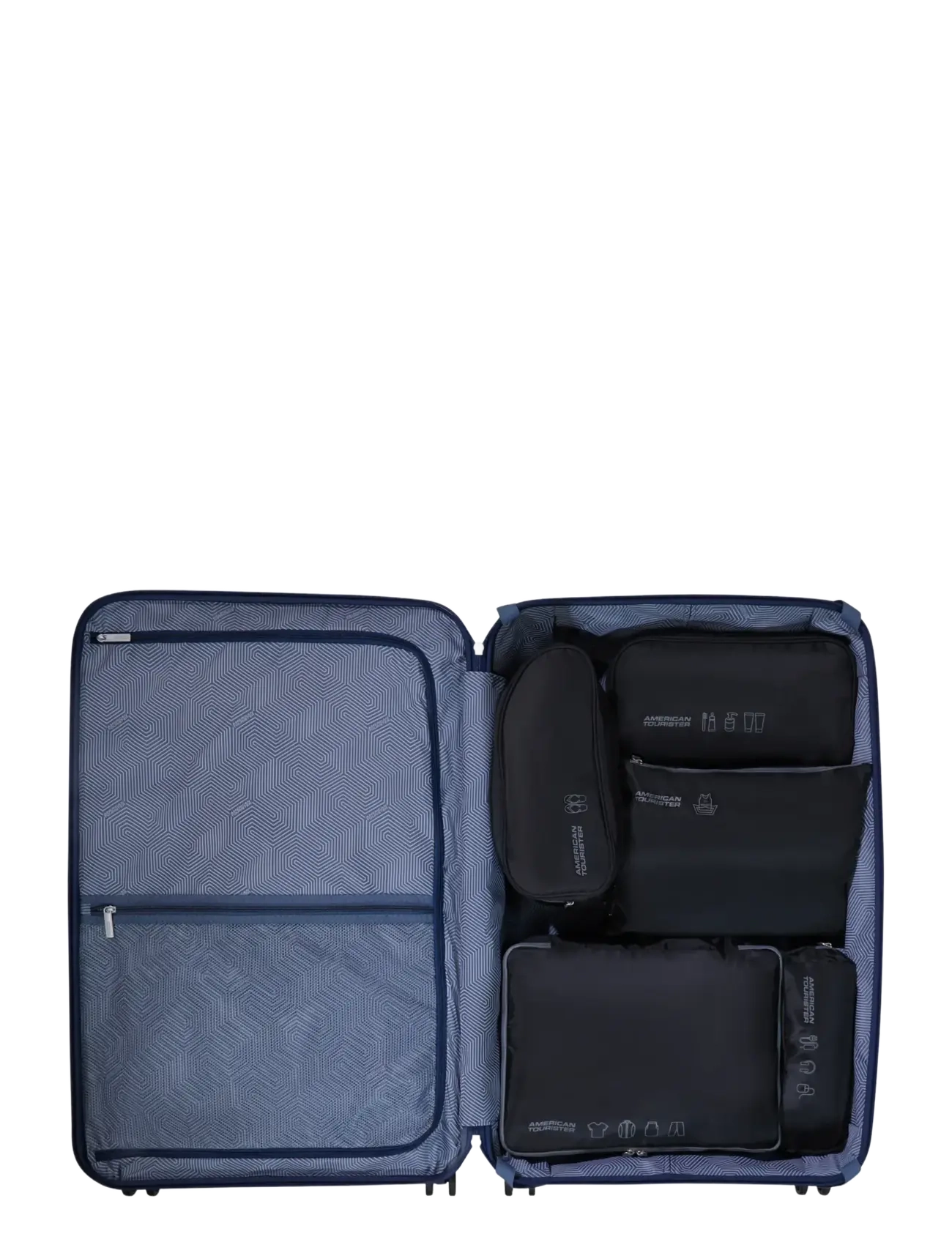 American Tourister - PACKING ORGANIZERS 5PCS - shop efter anledning - black/grey - 3