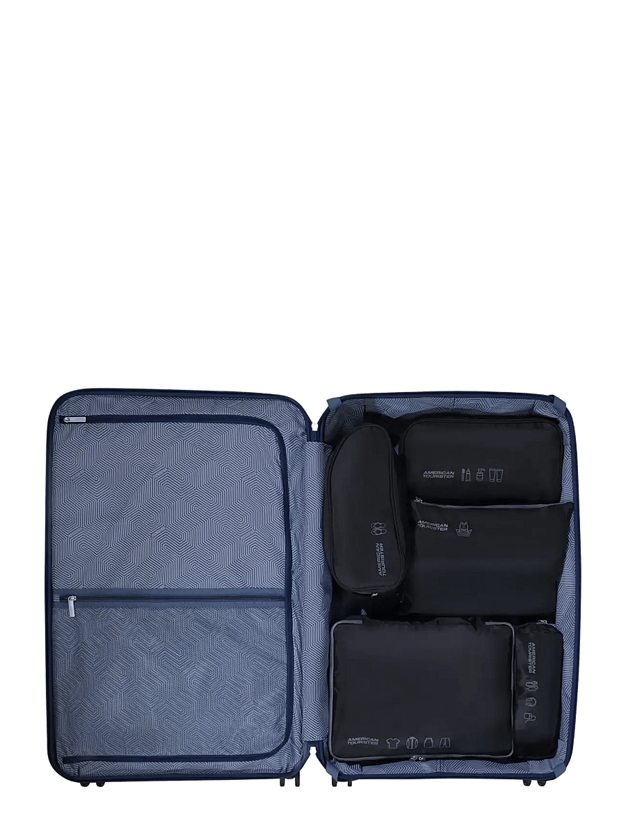 American Tourister - PACKING ORGANIZERS 5PCS - shop efter anledning - black/grey - 3