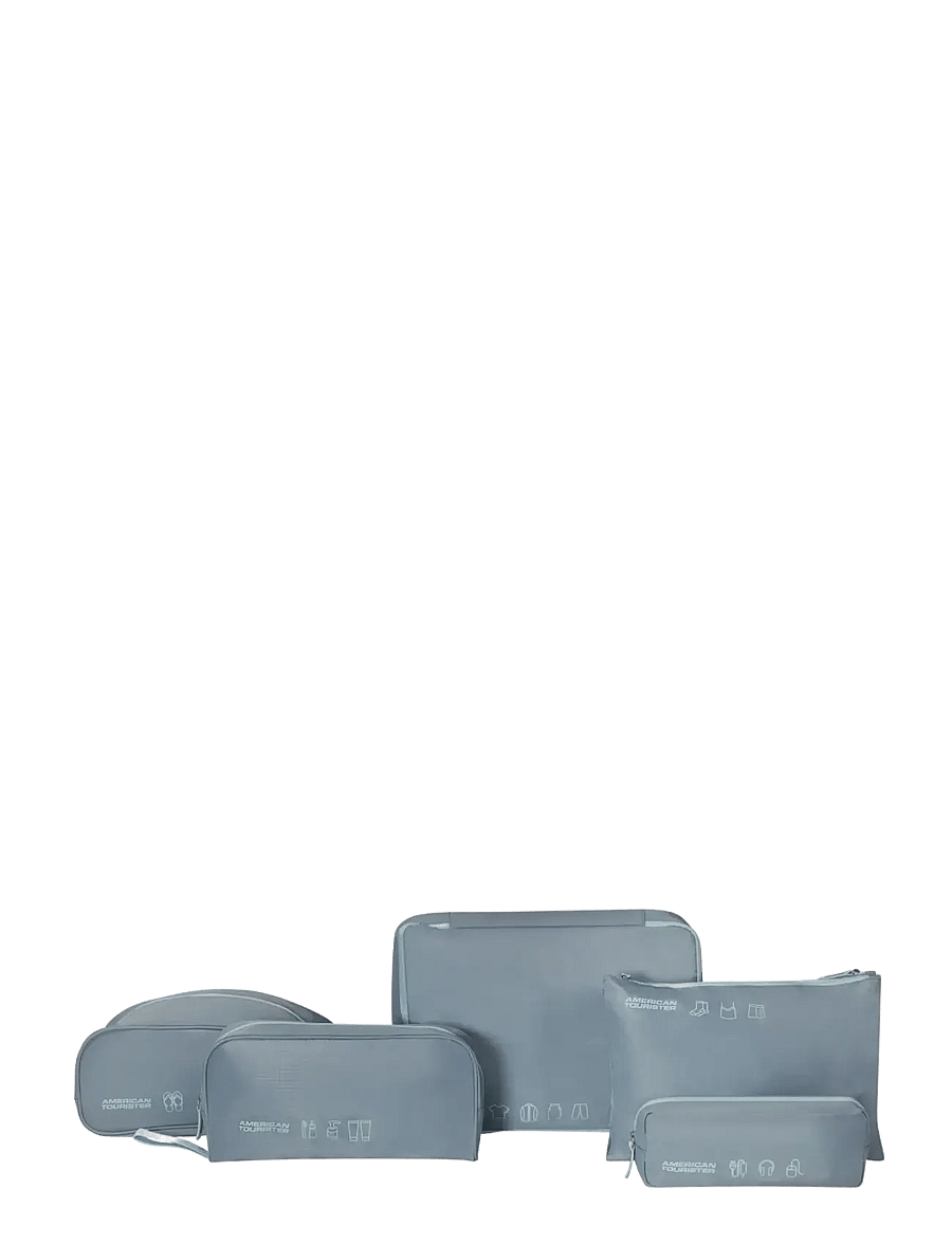 American Tourister - PACKING ORGANIZERS 5PCS - shop efter anledning - stone blue/blue - 1