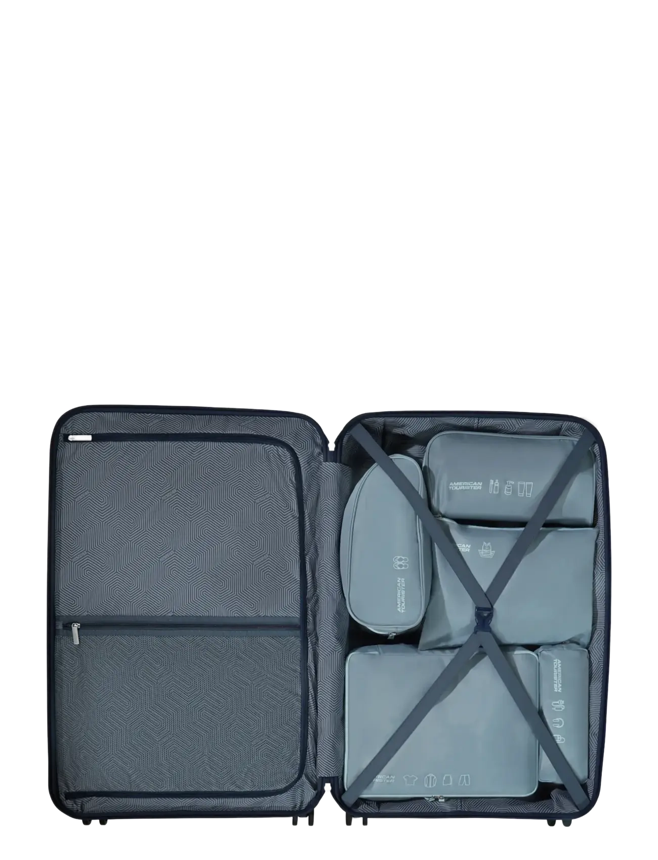 American Tourister - PACKING ORGANIZERS 5PCS - shop efter anledning - stone blue/blue - 3
