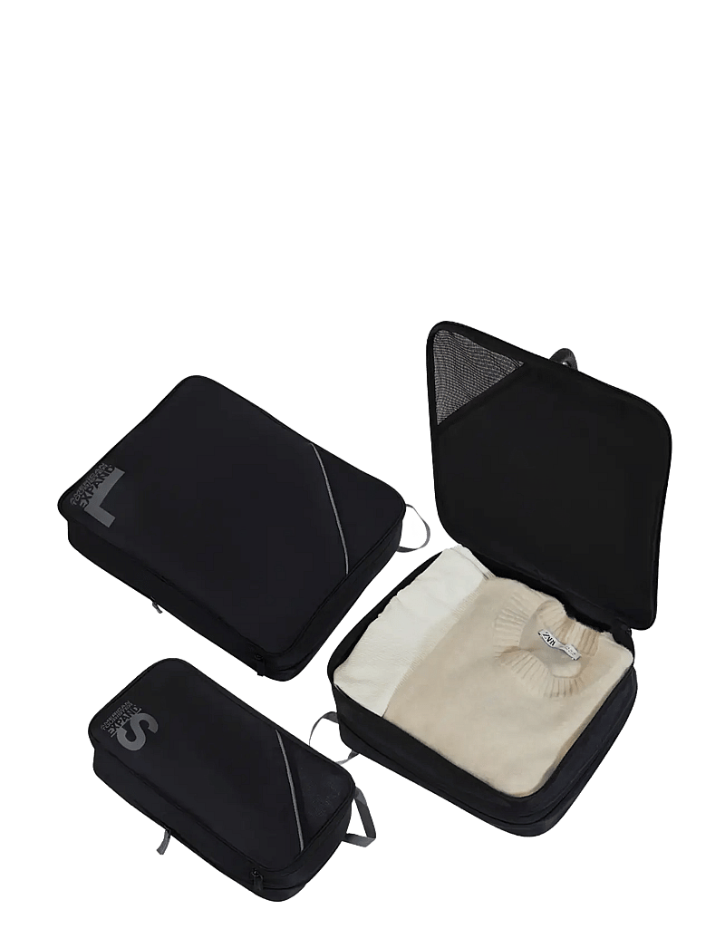 American Tourister - PACKING CUBES S/M/L - nach anlass kaufen - black/grey - 1