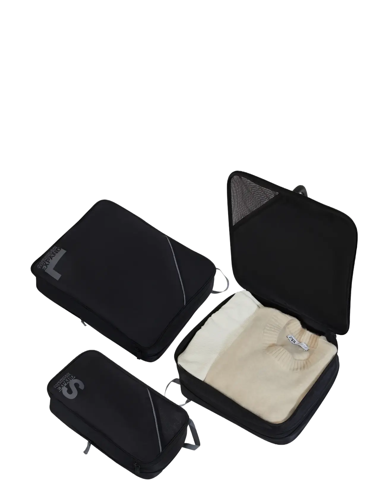 American Tourister - PACKING CUBES S/M/L - shop efter anledning - black/grey - 1