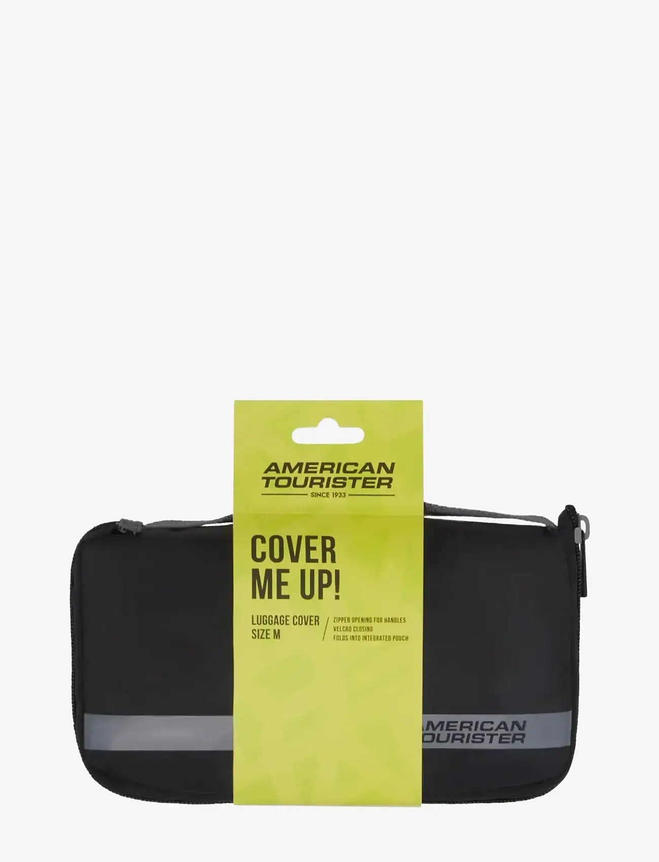 American Tourister - FOLDABLE LUGGAGE COVER M - shoppa efter tillfälle - black/grey - 0