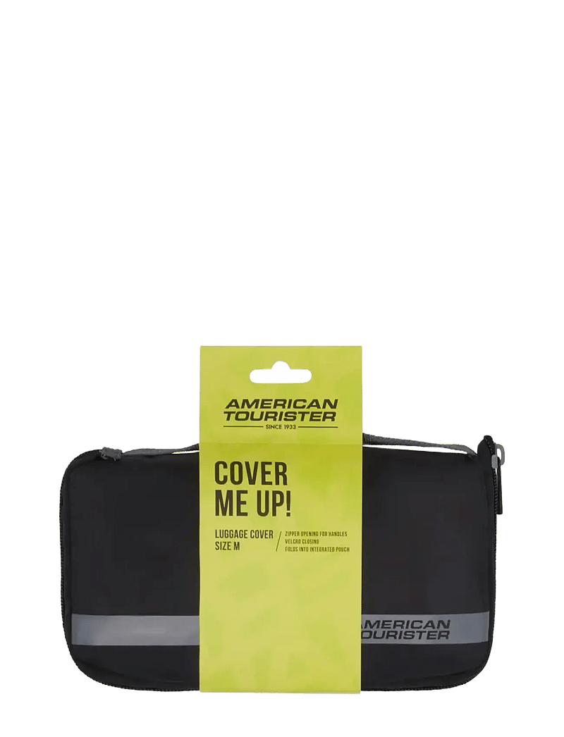American Tourister - FOLDABLE LUGGAGE COVER M - shoppa efter tillfälle - black/grey - 0