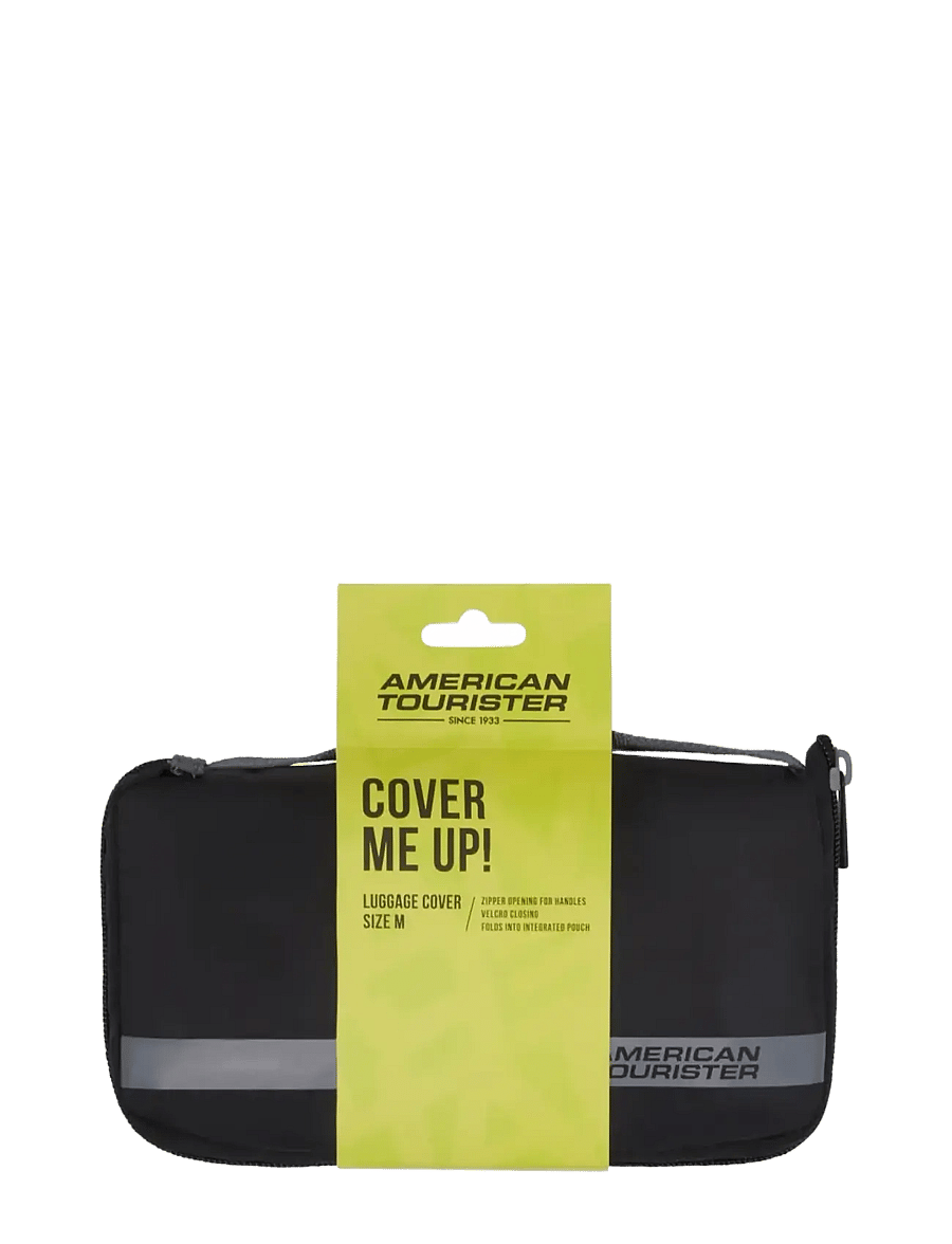 American Tourister - FOLDABLE LUGGAGE COVER M - kofferschutzhüllen - black/grey - 0