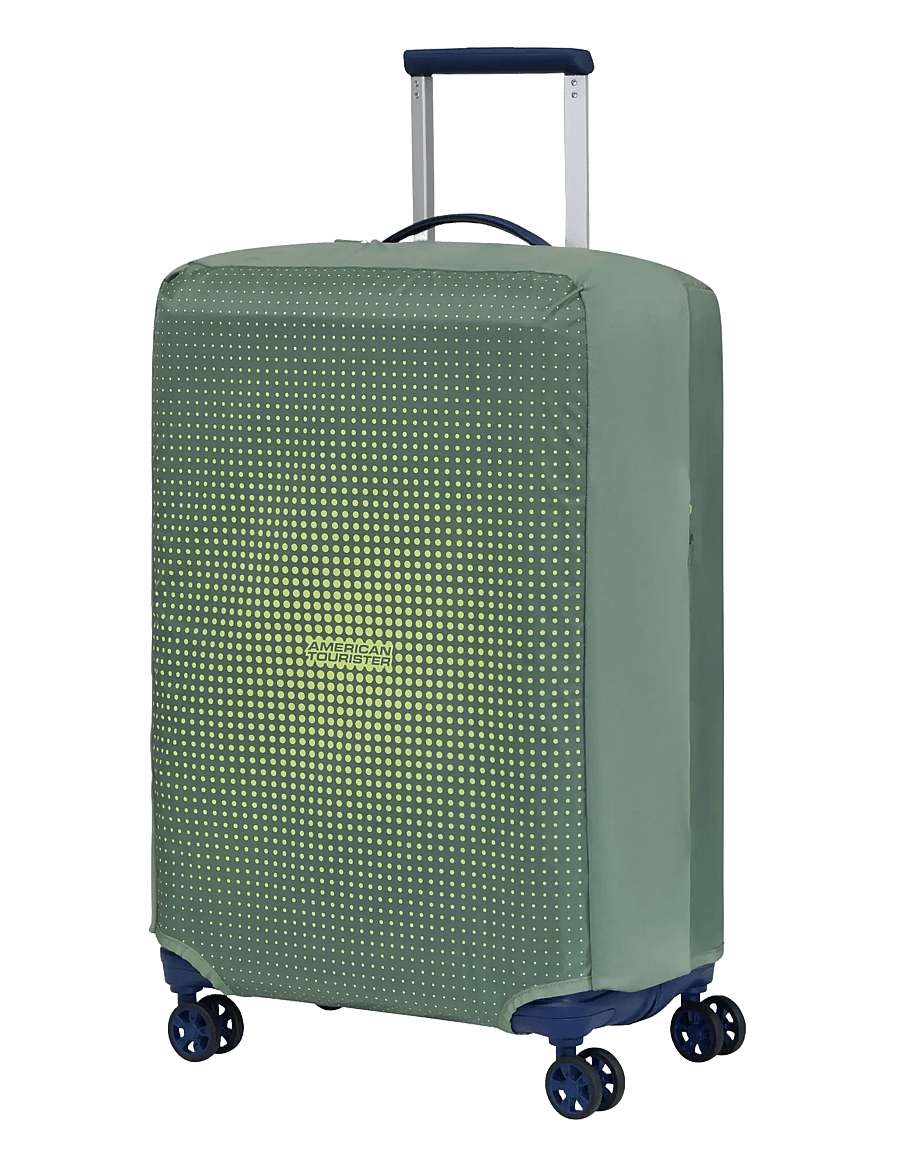 American Tourister - FOLDABLE LUGGAGE COVER M - bagageovertræk - olive/lime - 2
