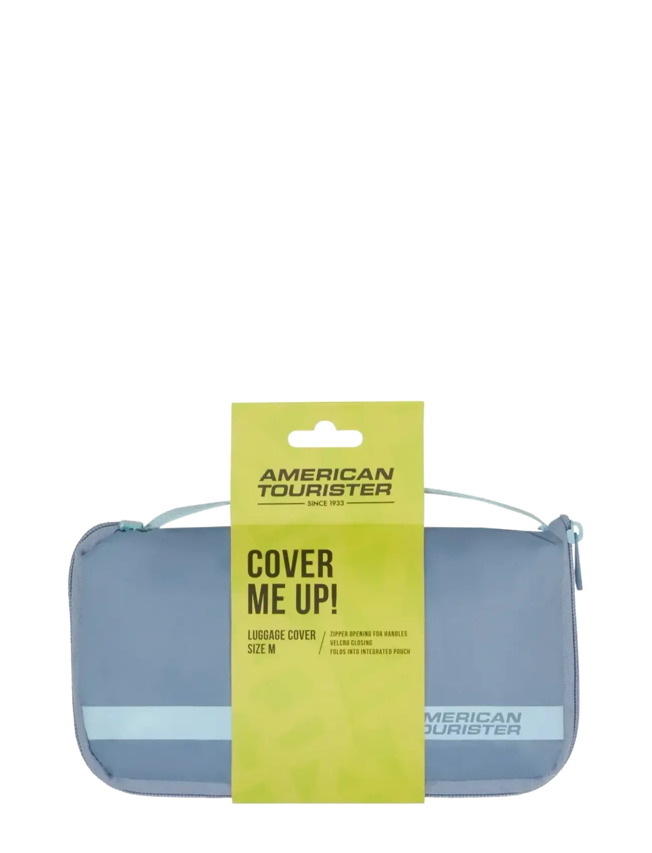 American Tourister FOLDABLE LUGGAGE COVER M - American Tourister - STONE BLUE/BLUE / blue