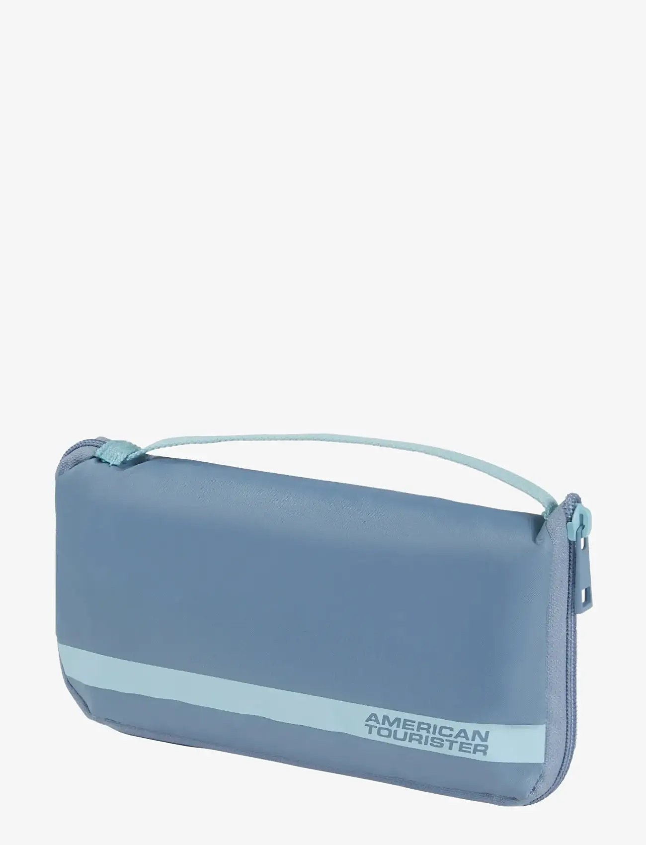 American Tourister - FOLDABLE LUGGAGE COVER M - shoppa efter tillfälle - stone blue/blue - 1