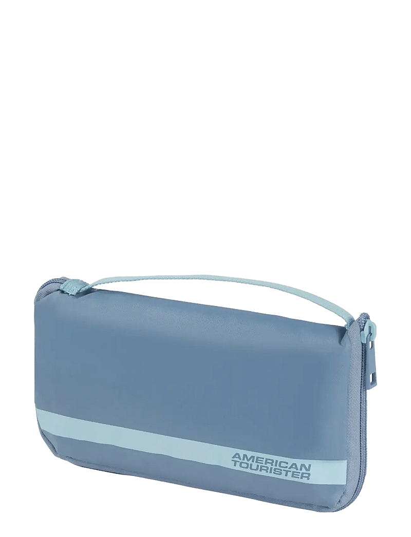 American Tourister - FOLDABLE LUGGAGE COVER M - shoppa efter tillfälle - stone blue/blue - 1
