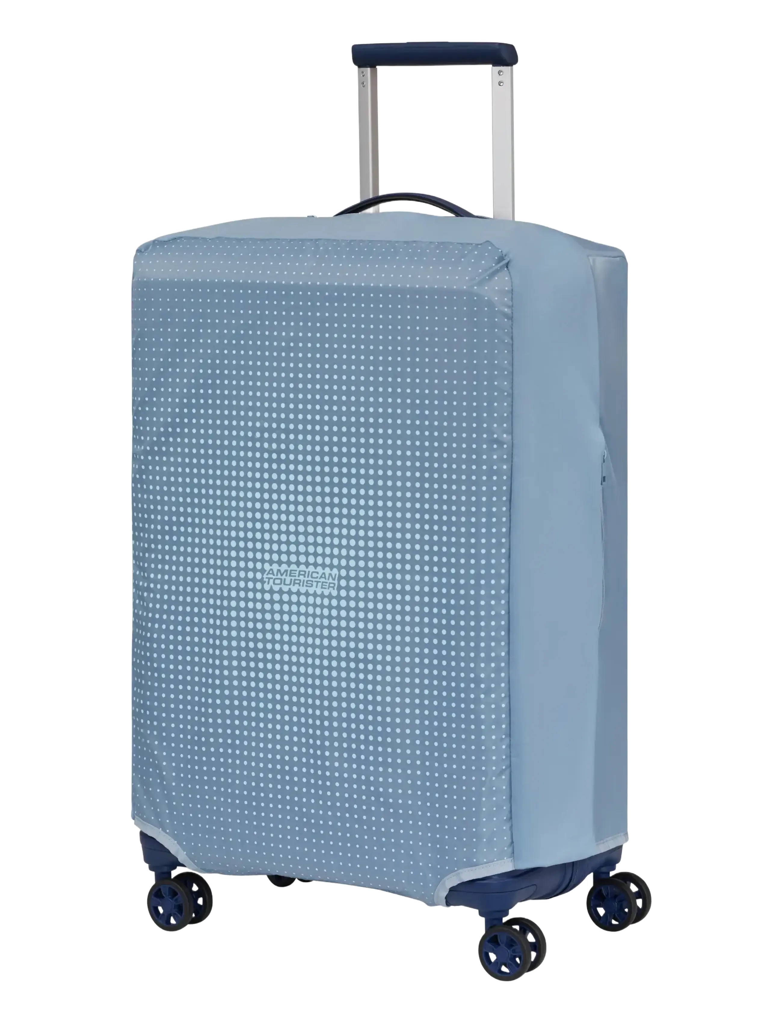 American Tourister - FOLDABLE LUGGAGE COVER M - bagageovertræk - stone blue/blue - 2