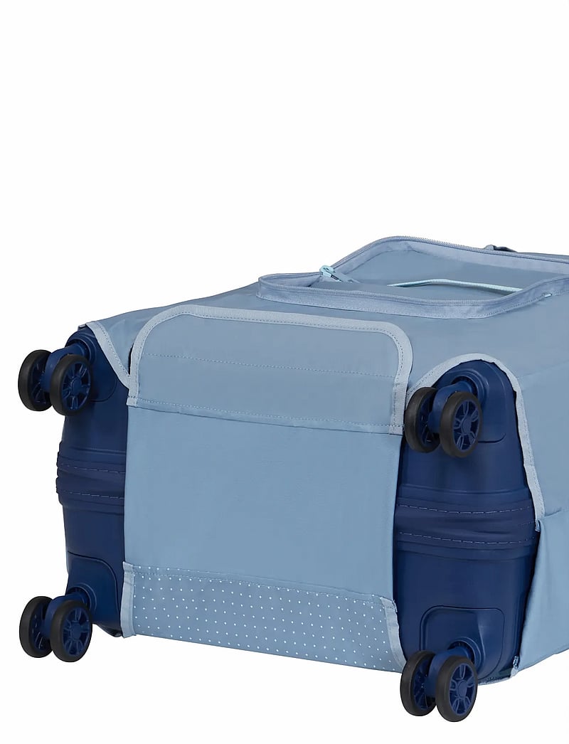 American Tourister - FOLDABLE LUGGAGE COVER M - shoppa efter tillfälle - stone blue/blue - 4