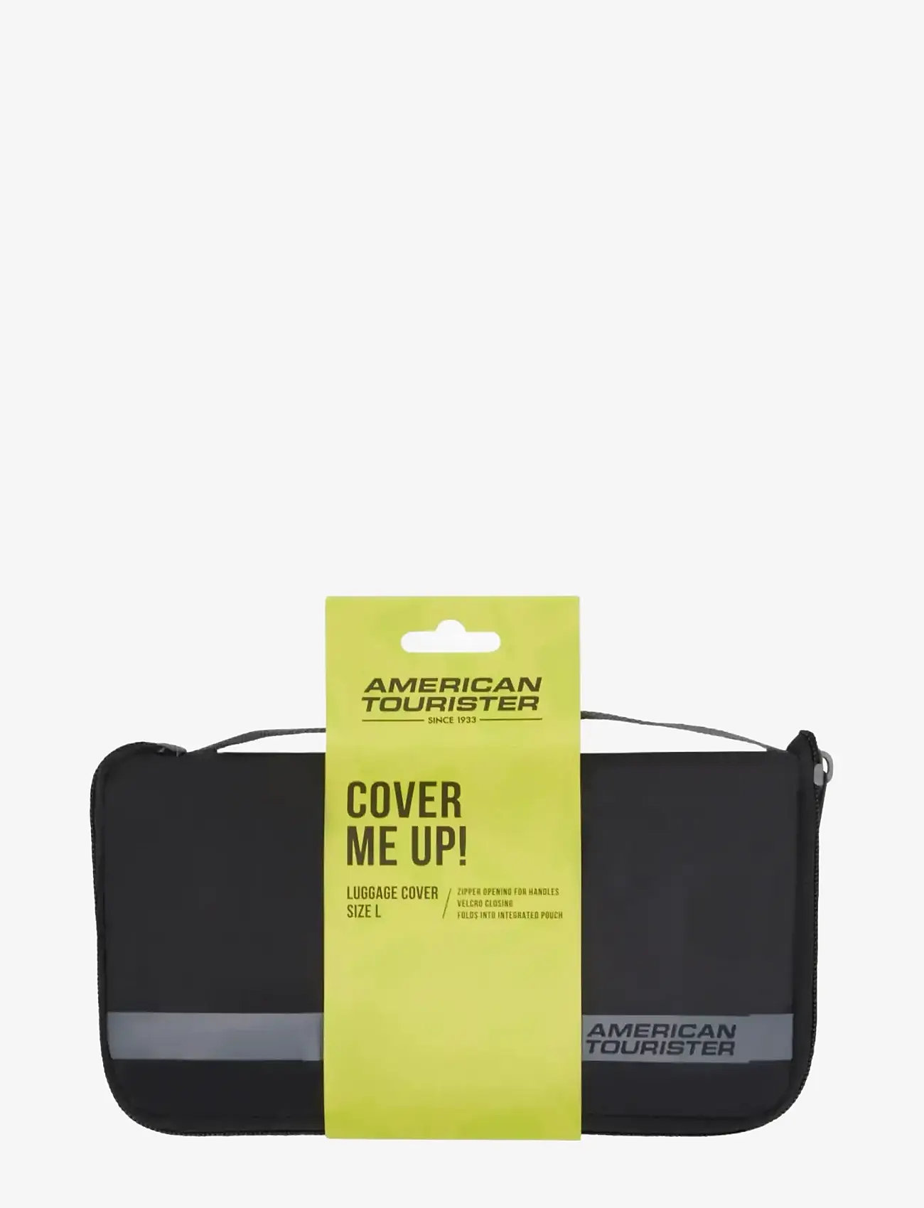 American Tourister - FOLDABLE LUGGAGE COVER L - shoppa efter tillfälle - black/grey - 0