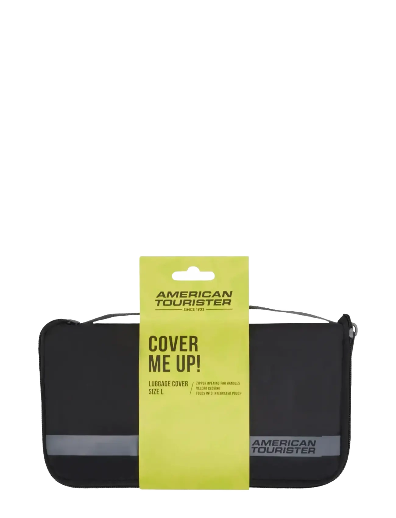 American Tourister FOLDABLE LUGGAGE COVER L - American Tourister - BLACK/GREY / black