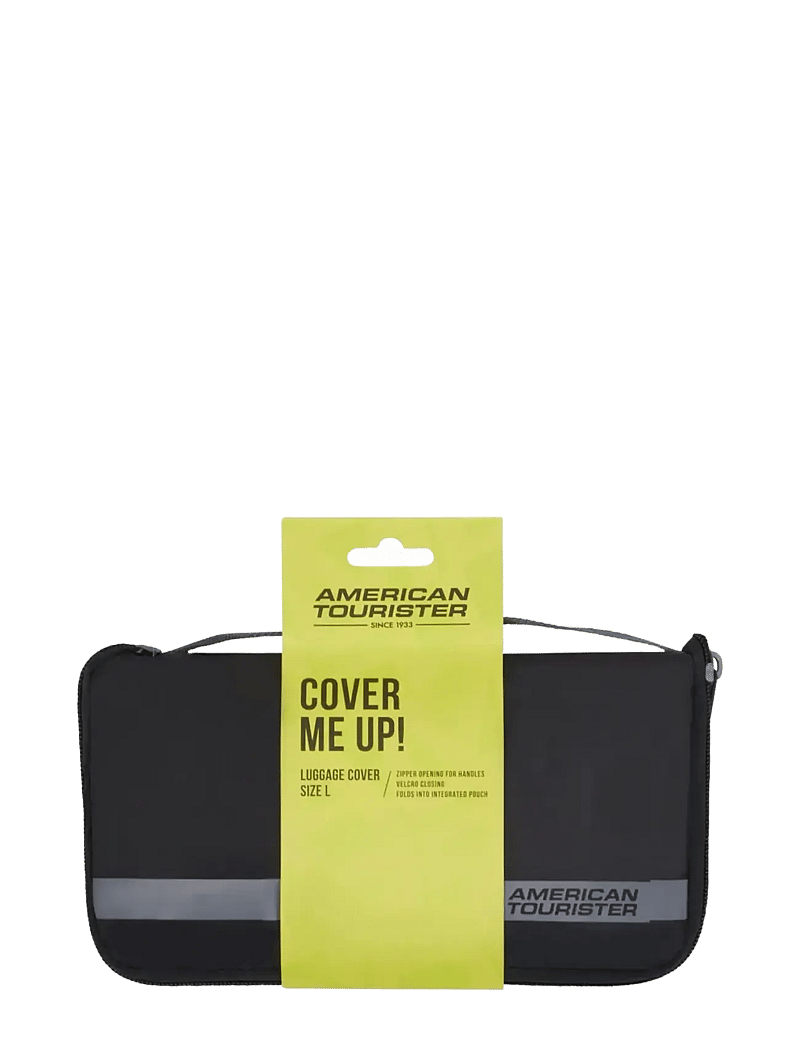 American Tourister - FOLDABLE LUGGAGE COVER L - shoppa efter tillfälle - black/grey - 0