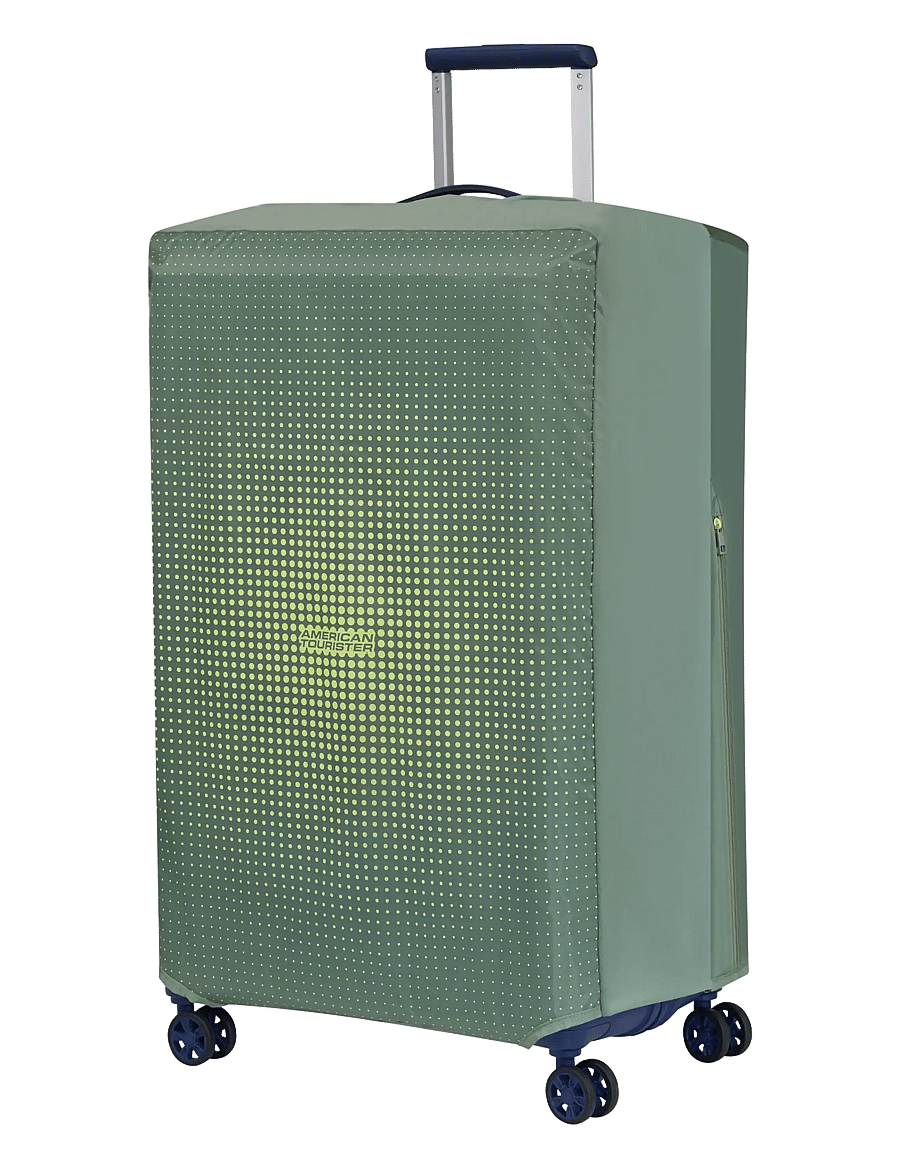 American Tourister - FOLDABLE LUGGAGE COVER L - bagageovertræk - olive/lime - 2