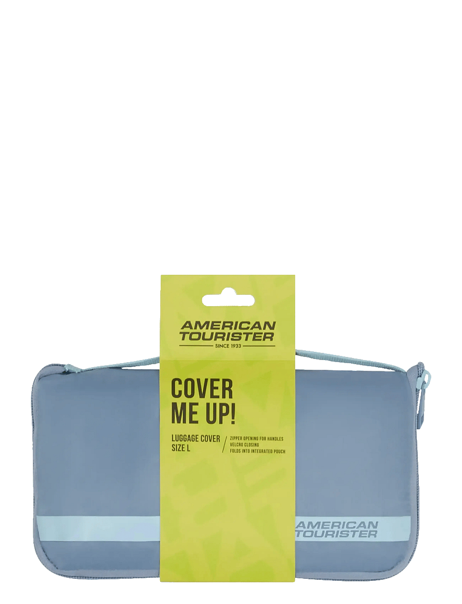 American Tourister - FOLDABLE LUGGAGE COVER L - bagageovertræk - stone blue/blue - 0
