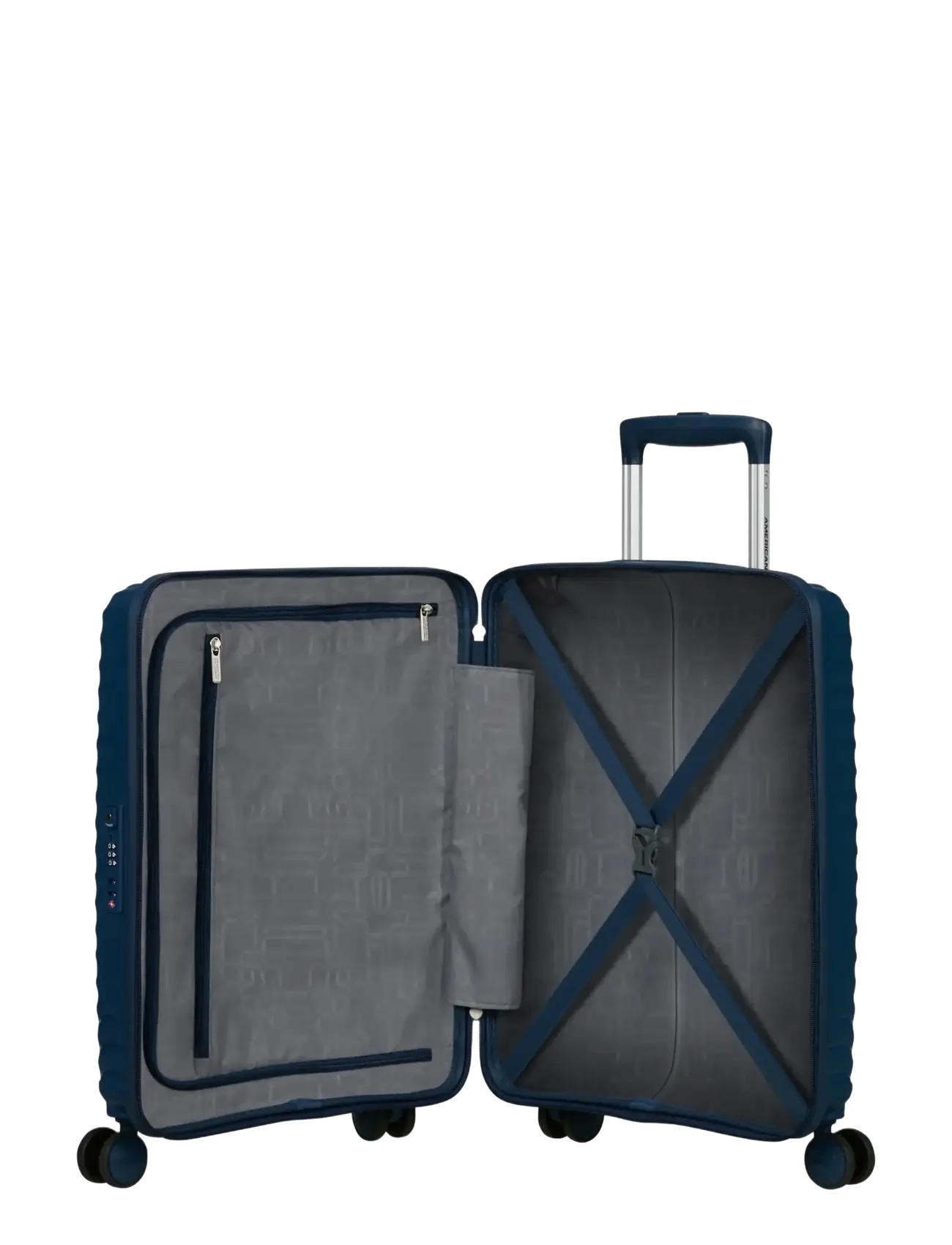 American Tourister - DIABLAST-SPINNER 55/20 TSA - håndbaggage - darkwave blue - 3