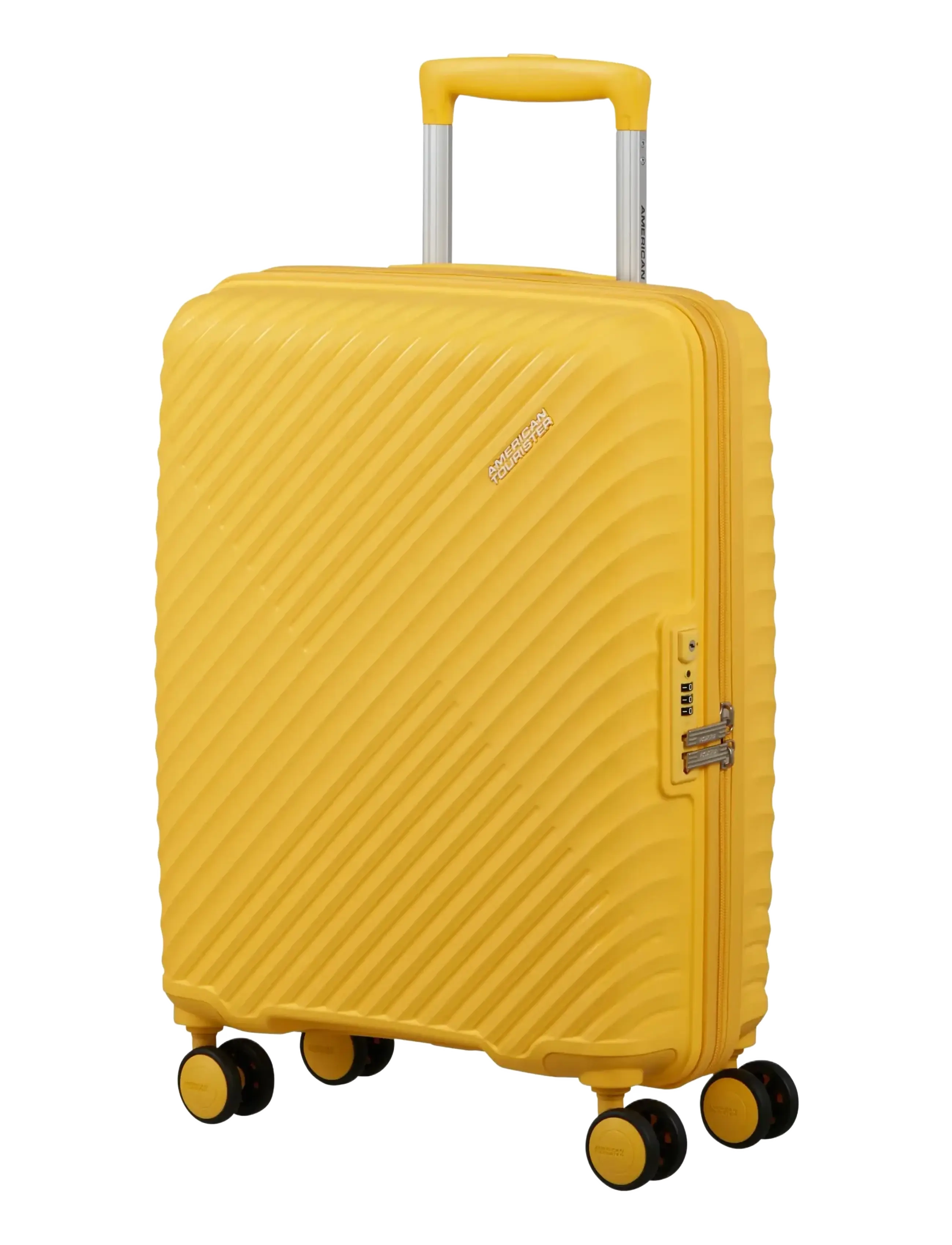 American Tourister - DIABLAST-SPINNER 55/20 TSA - kabinväskor - digital yellow - 1