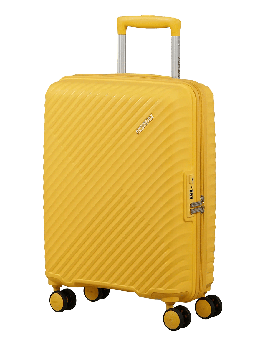 American Tourister - DIABLAST-SPINNER 55/20 TSA - kabinväskor - digital yellow - 1