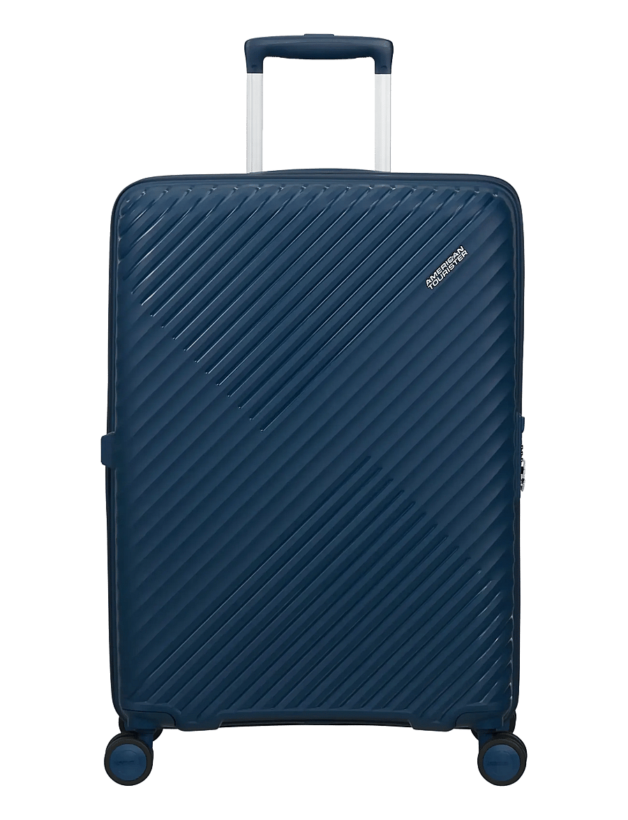 American Tourister - DIABLAST-SPINNER 68/25 EXP TSA - mellemstore kufferter - darkwave blue - 0