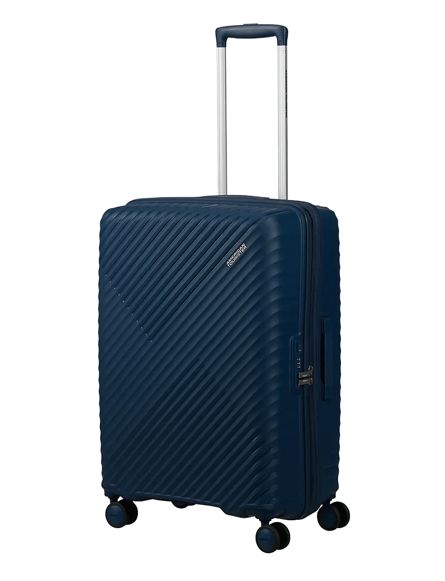 American Tourister - DIABLAST-SPINNER 68/25 EXP TSA - mellemstore kufferter - darkwave blue - 1
