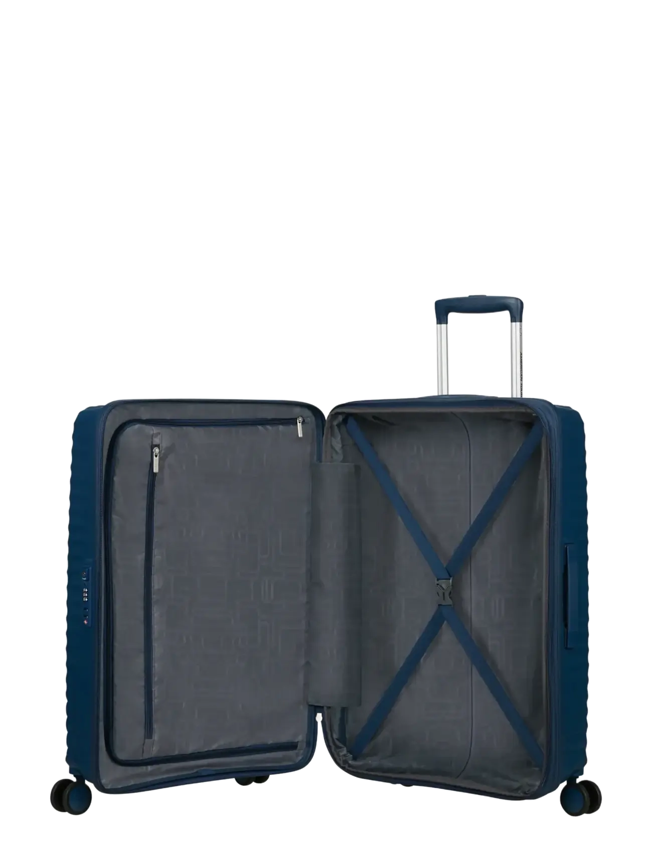 American Tourister - DIABLAST-SPINNER 68/25 EXP TSA - mellemstore kufferter - darkwave blue - 5