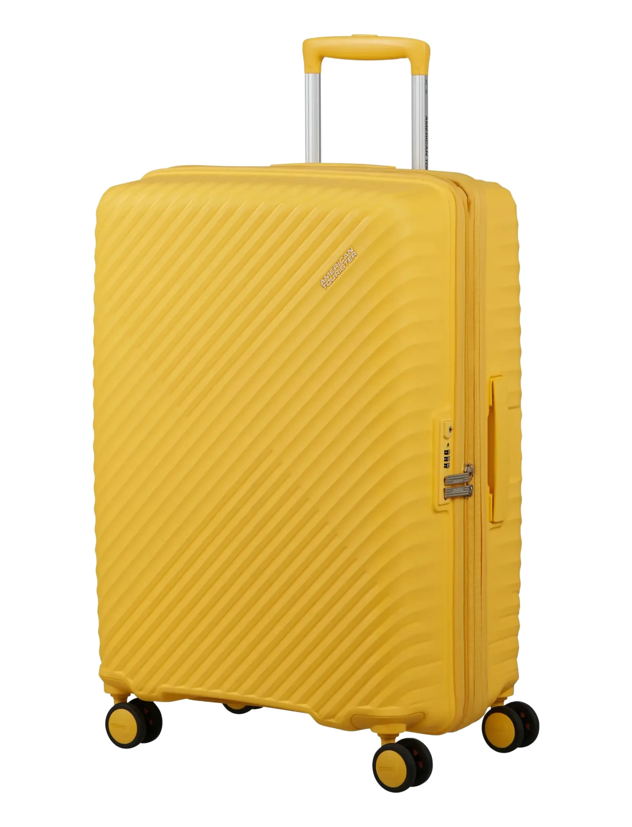 American Tourister - DIABLAST-SPINNER 68/25 EXP TSA - mellemstore kufferter - digital yellow - 1
