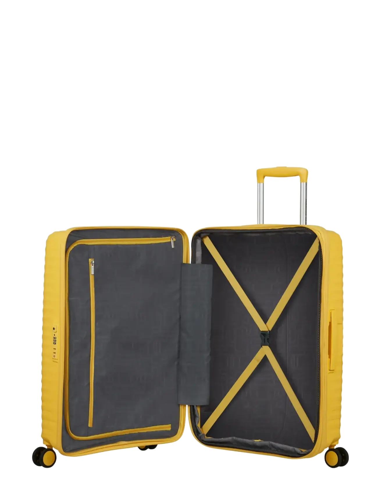 American Tourister - DIABLAST-SPINNER 68/25 EXP TSA - mellemstore kufferter - digital yellow - 4
