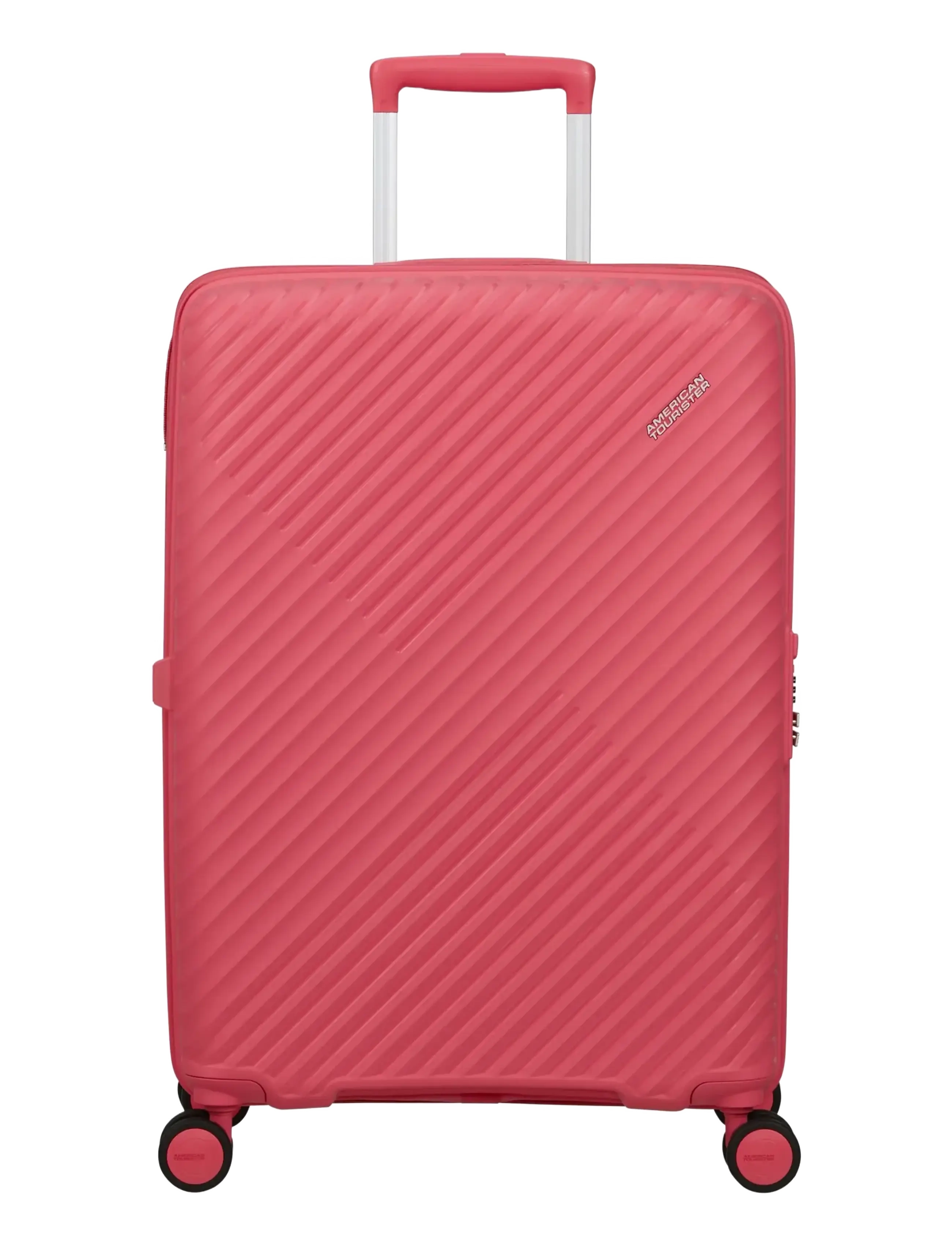 American Tourister DIABLAST-SPINNER 68/25 EXP TSA - Laukut - PINK GLITCH / pink/rose